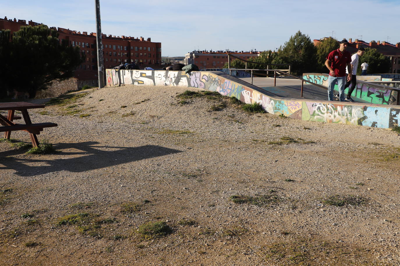 La pista de skatepark de Burgos, un peligro para los deportistas