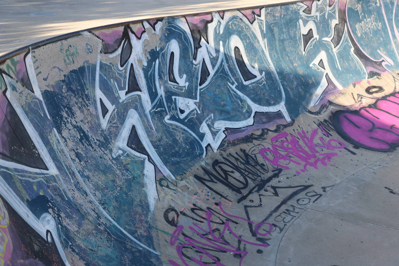 La pista de skatepark de Burgos, un peligro para los deportistas