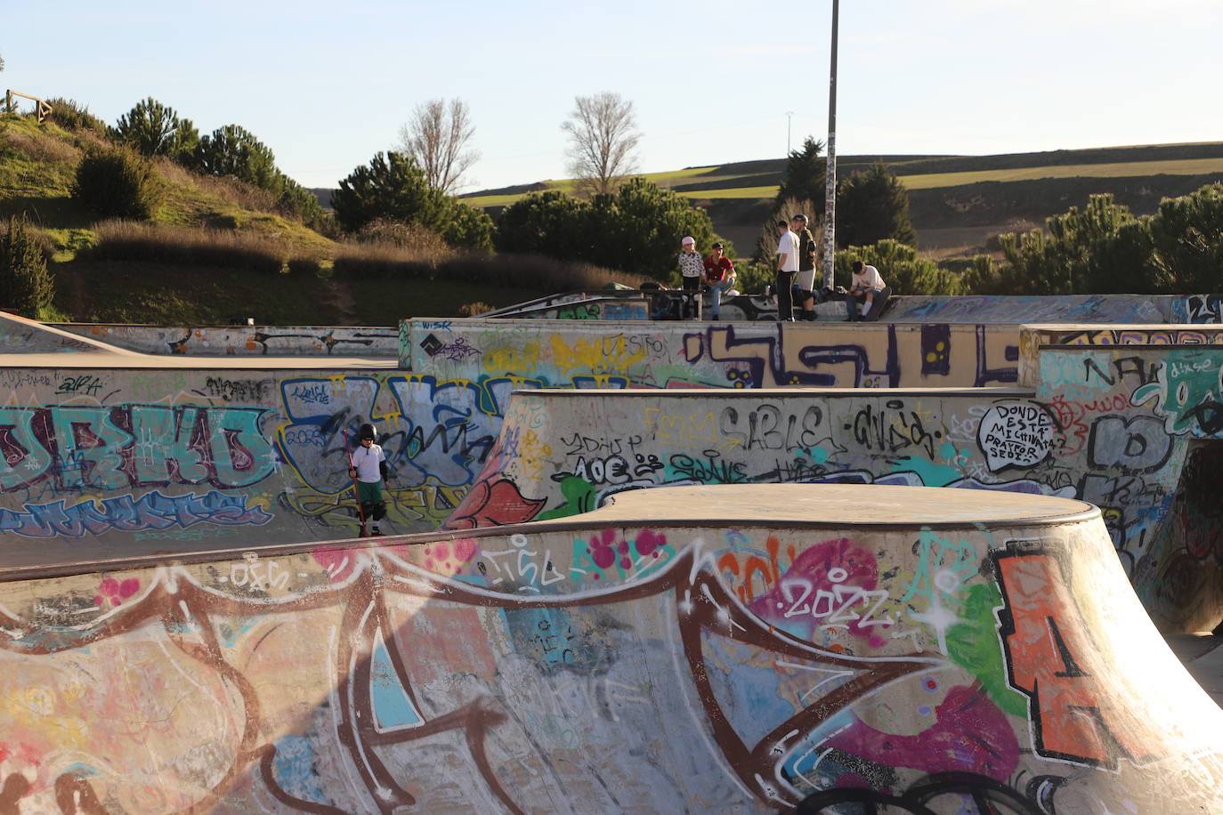 La pista de skatepark de Burgos, un peligro para los deportistas