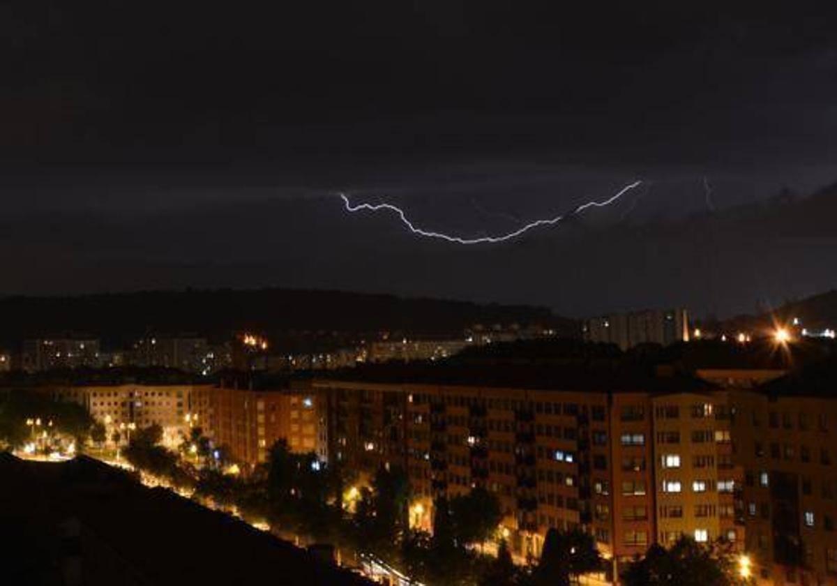 Se esperan tormentas en Burgos este miércoles.