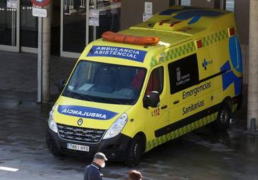 Herido un motorista en una colisión con un turismo en Burgos