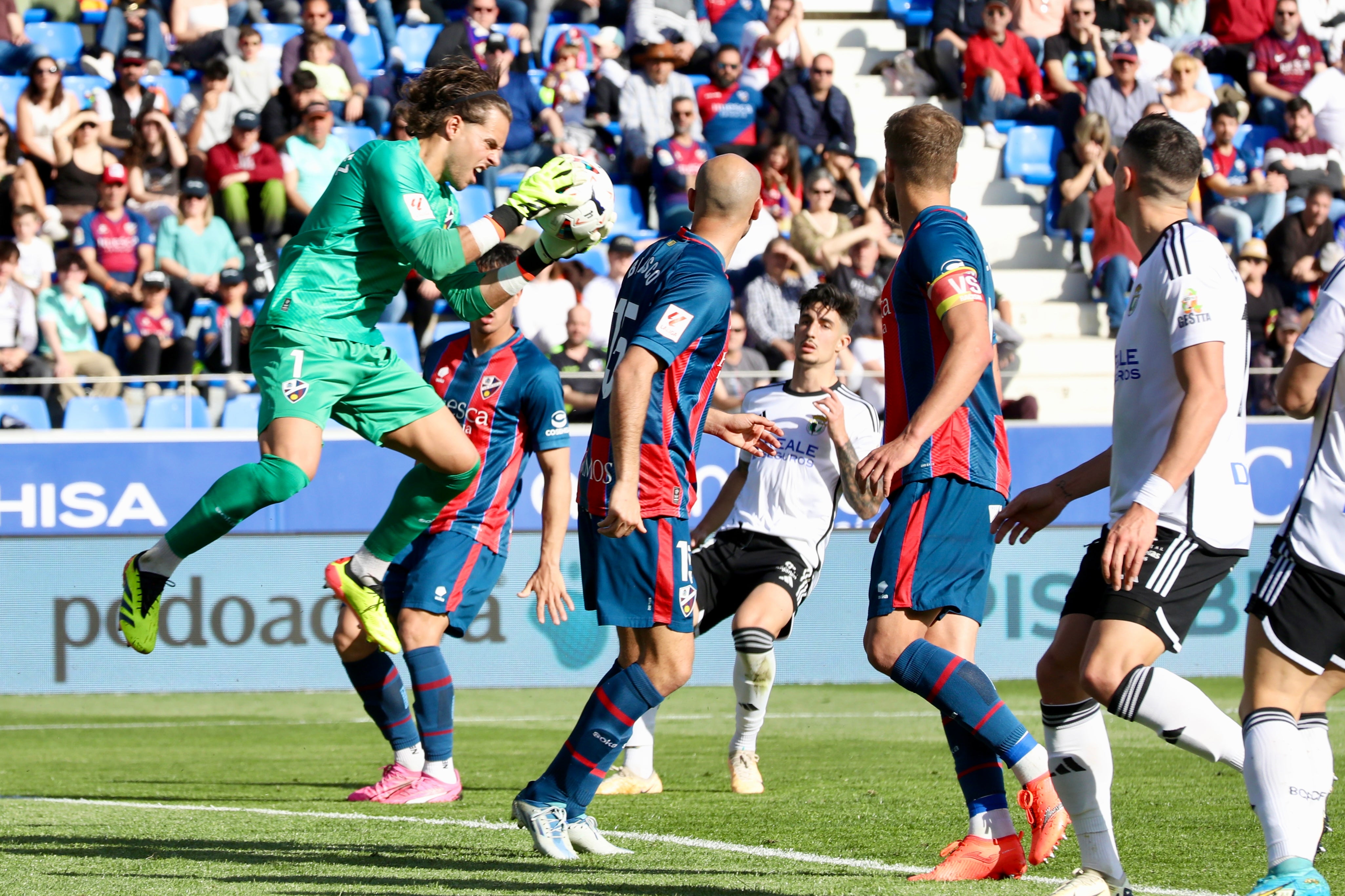 Así ha sido la derrota del Burgos CF ante la SD Huesca en imágenes