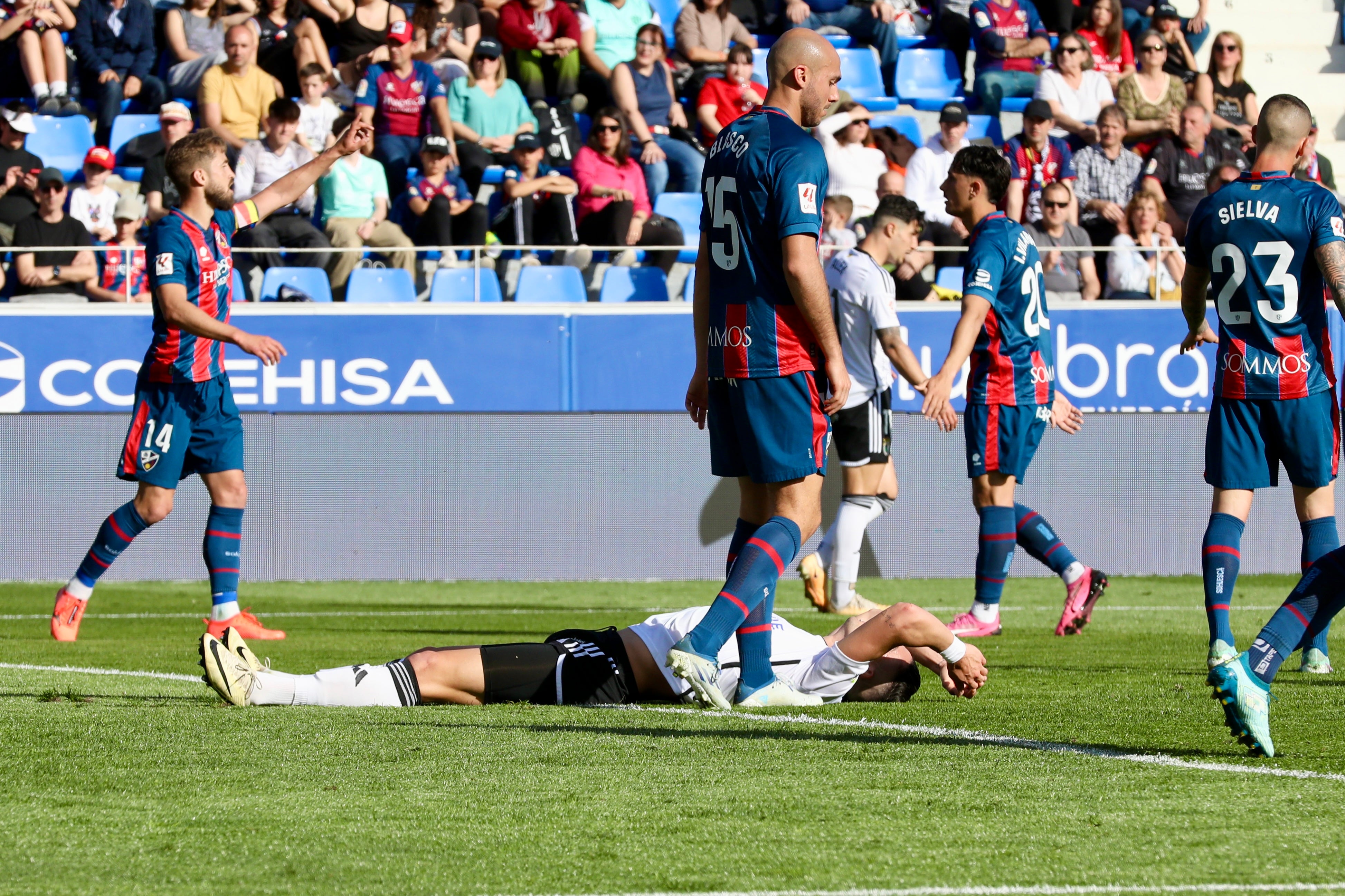 Así ha sido la derrota del Burgos CF ante la SD Huesca en imágenes