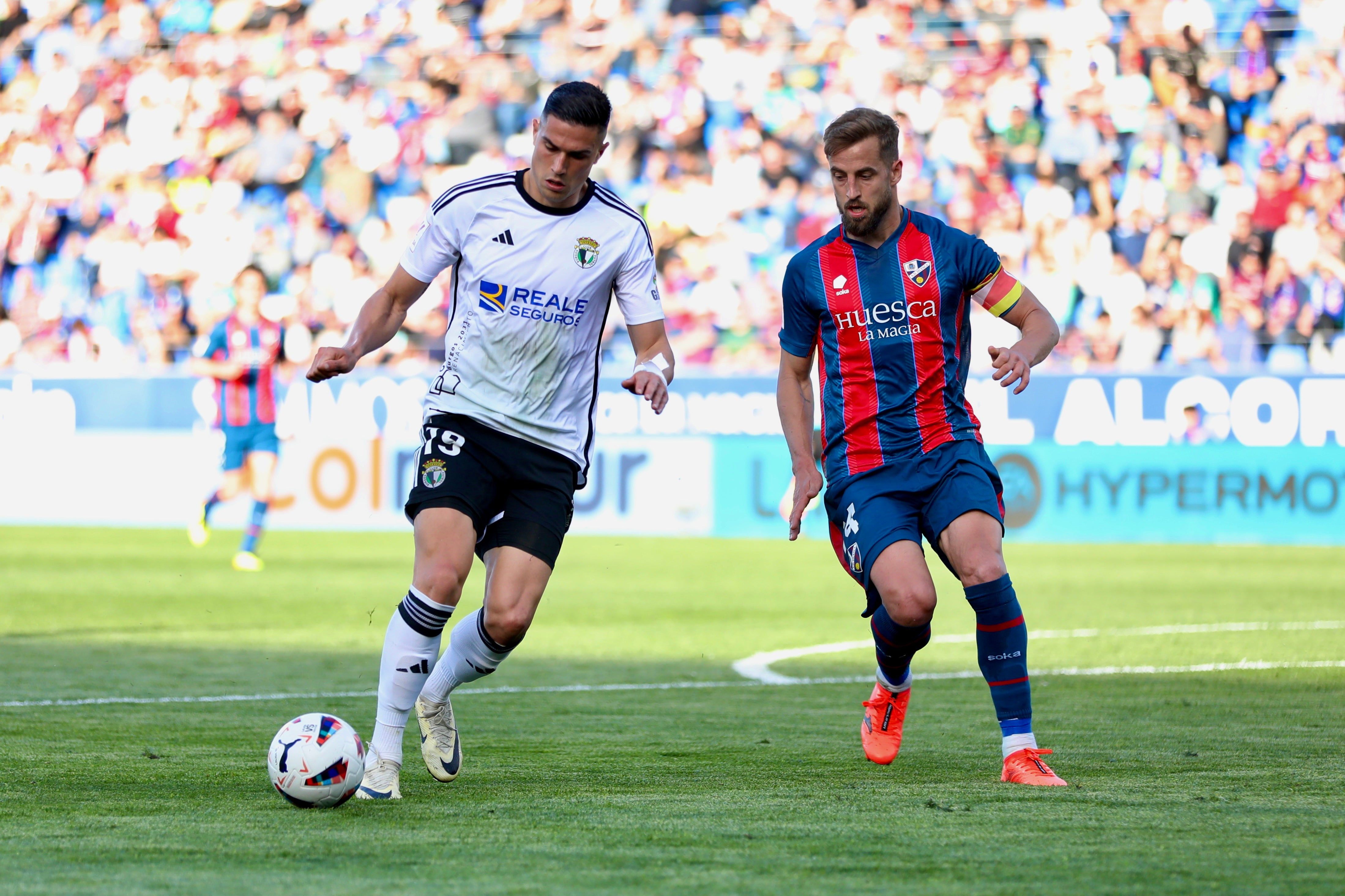 Así ha sido la derrota del Burgos CF ante la SD Huesca en imágenes