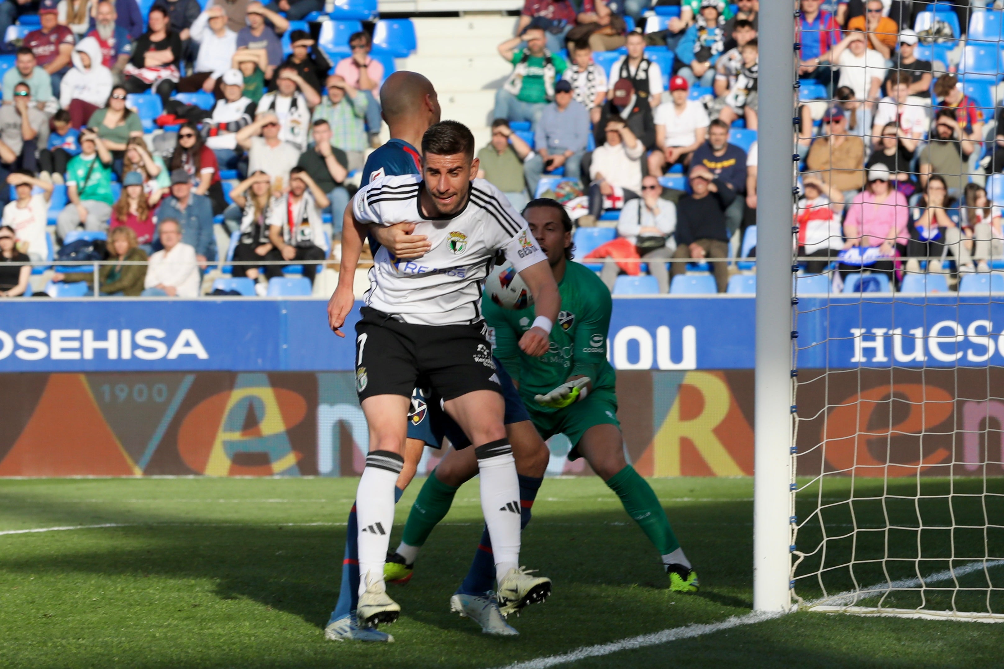 Así ha sido la derrota del Burgos CF ante la SD Huesca en imágenes