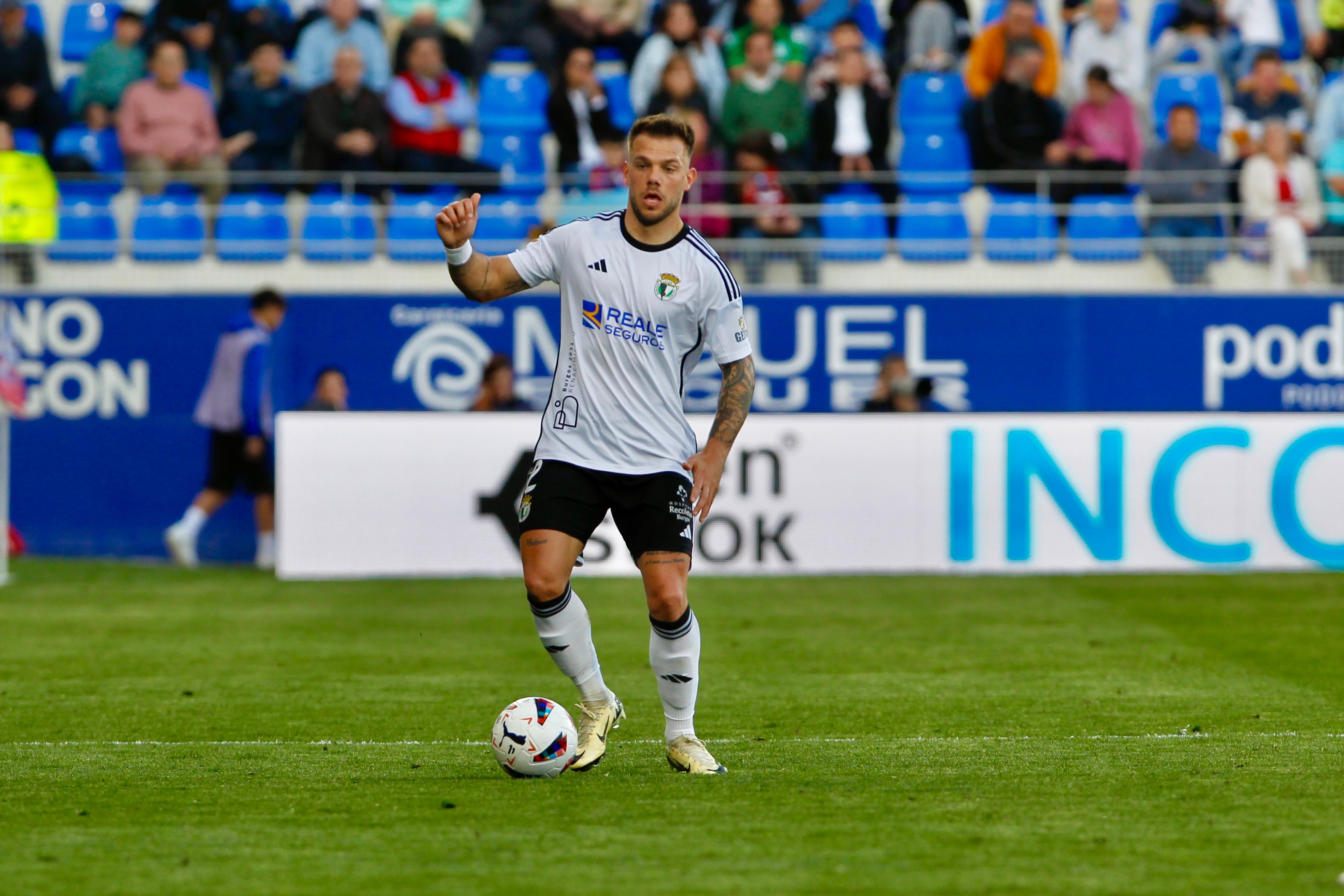 Así ha sido la derrota del Burgos CF ante la SD Huesca en imágenes