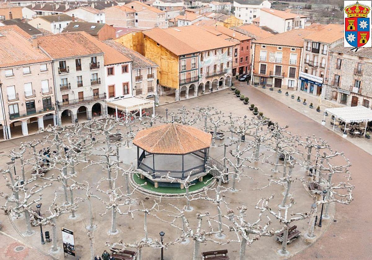 Plaza Mayor de Belorado.