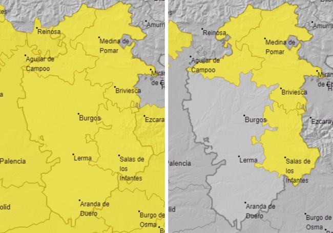 Previsión para el Miércoles y Jueves Santo, con avisos amarillos por rachas de hasta 80 kilómetros por hora