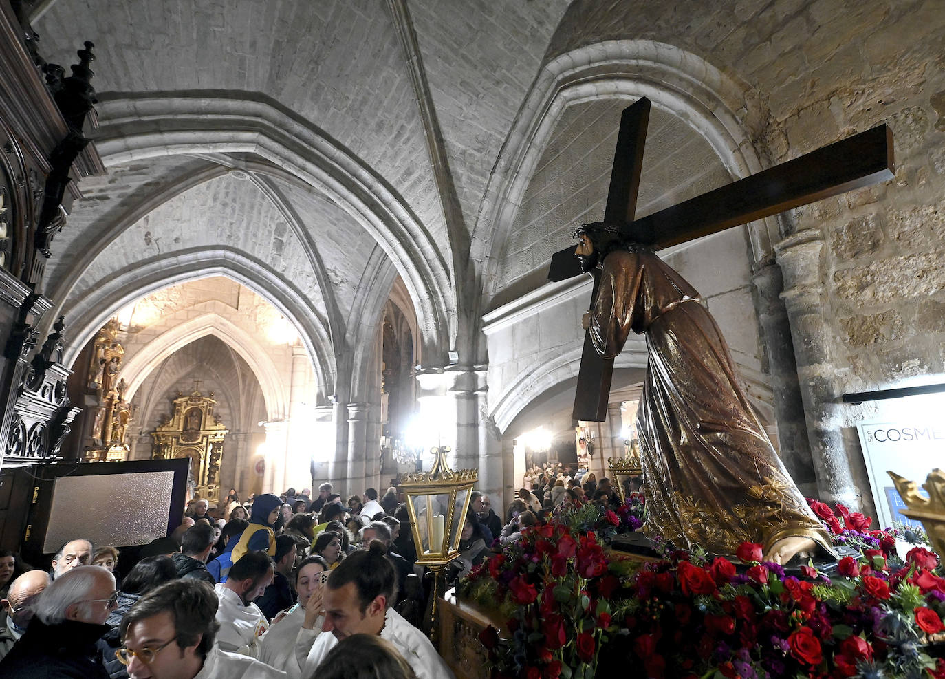 Así ha sido la procesión de El Encuentro celebrada en la iglesia de San Gil