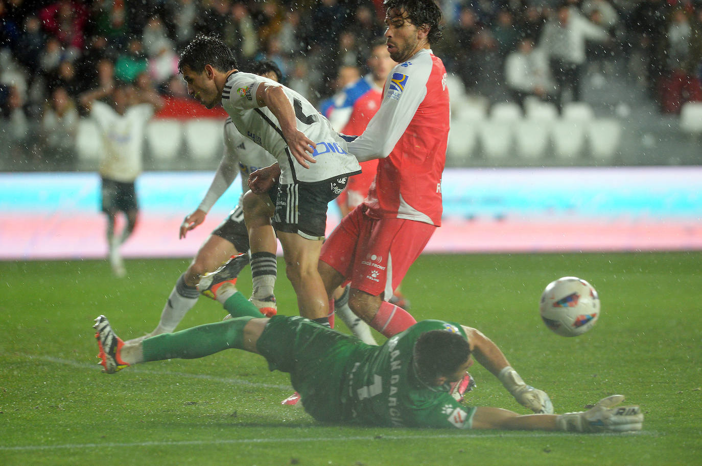 El partido Burgos CF - RCD Espanyol, en imágenes