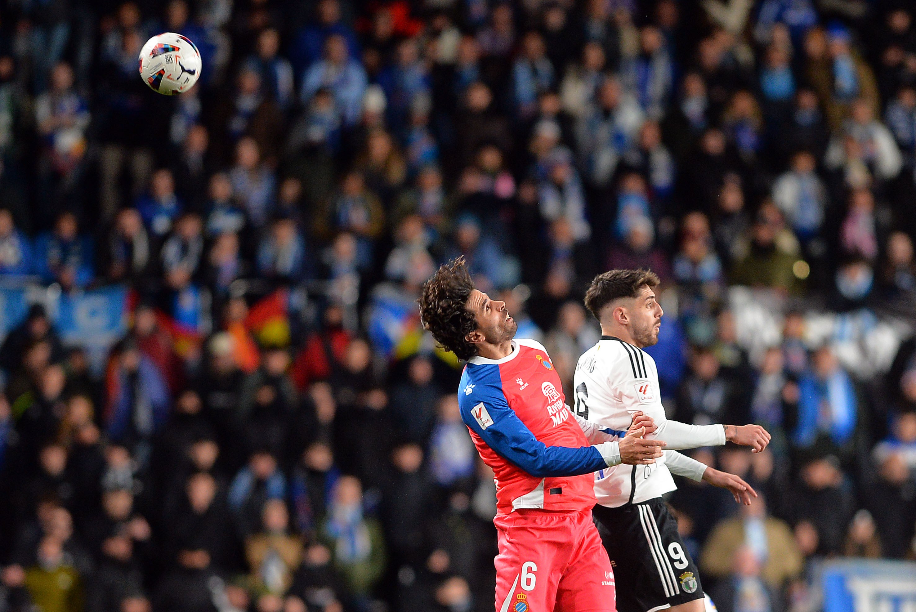 El partido Burgos CF - RCD Espanyol, en imágenes