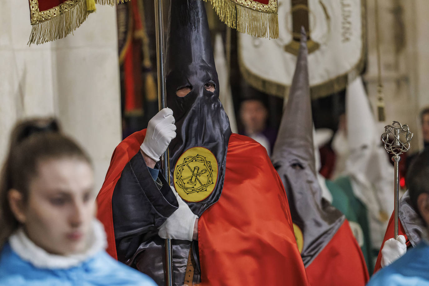 Así han sido el traslado de Cristo Yacente y la procesión del Santo Entierro