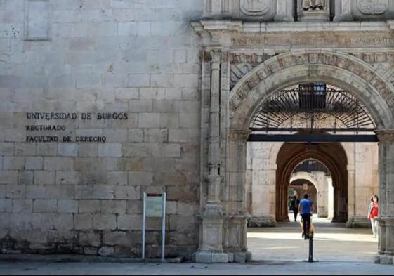 Entrada a la Universidad de Burgos.