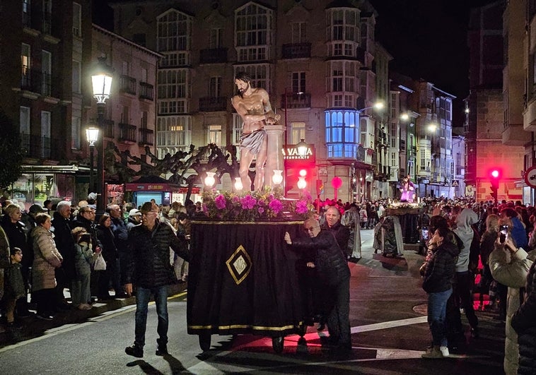 Procesión del Santo Entierro en Miranda de Ebro.