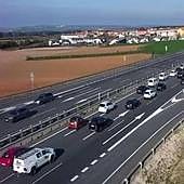 Nueve accidentes y 16 heridos, el balance de tráfico de Semana Santa en Burgos