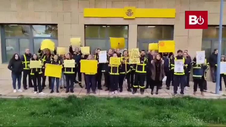 Los trabajadores de Correos denuncian falta de personal en Burgos