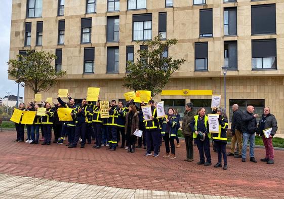 Los trabajadores de Correos exigen un refuerzo de personal en Burgos.