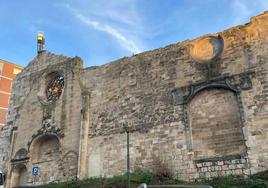 El Monasterio de San Francisco en Burgos.