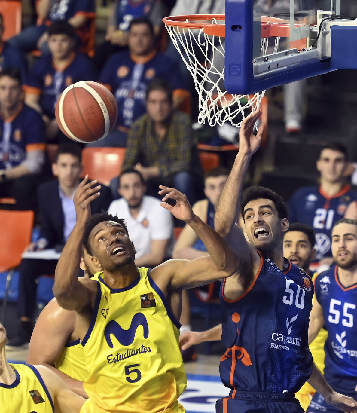 Imágenes de la victoria del Tizona frente al Estudiantes