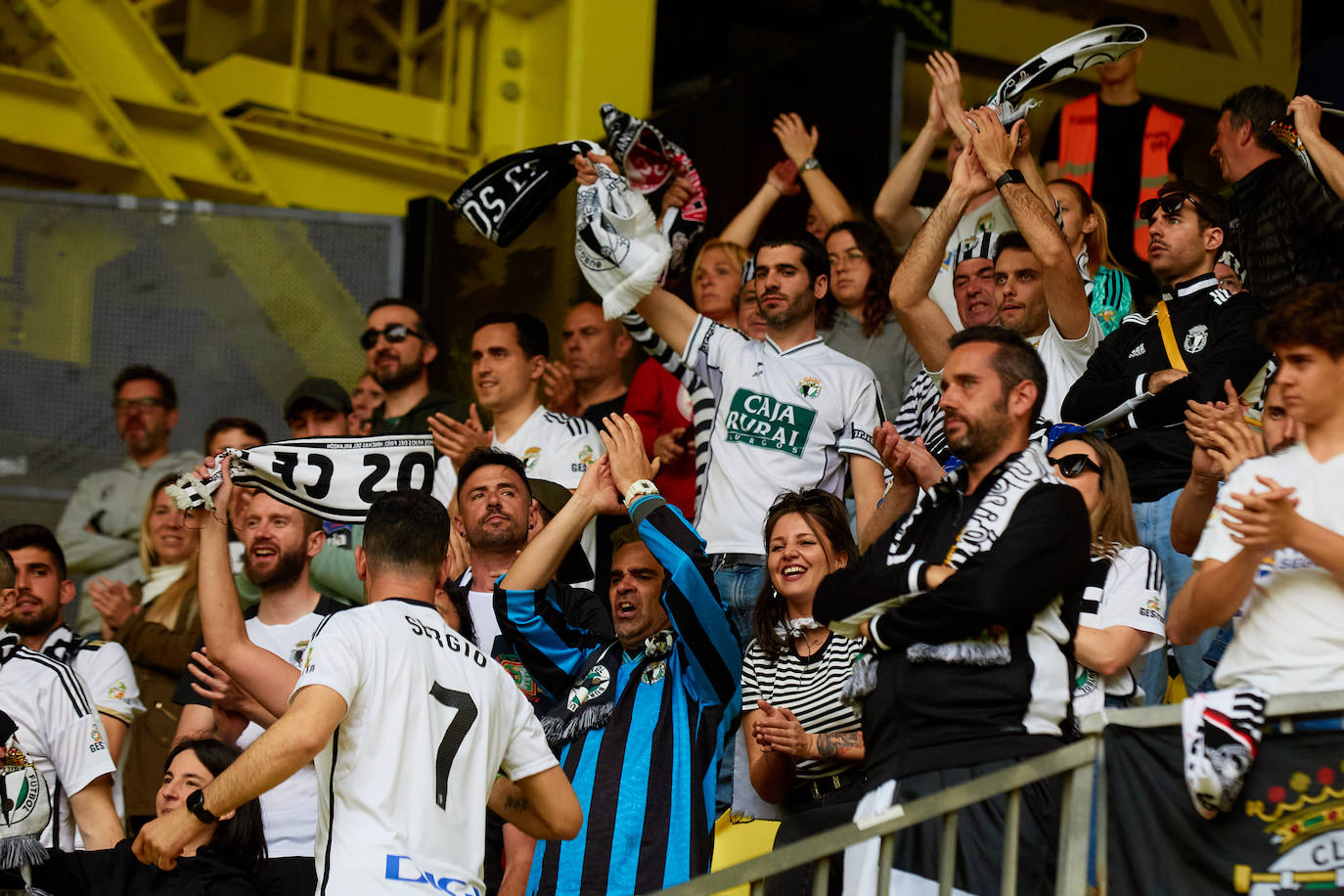 La derrota del Burgos CF ante el Villarreal B, en imágenes