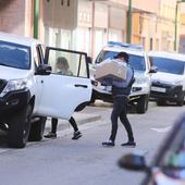 Un registro en un piso de Burgos se salda con varios detenidos por delitos contra el patrimonio