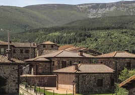 Pineda de la Sierra, pueblo burgalés enclavado en la Sierra de la Demanda.