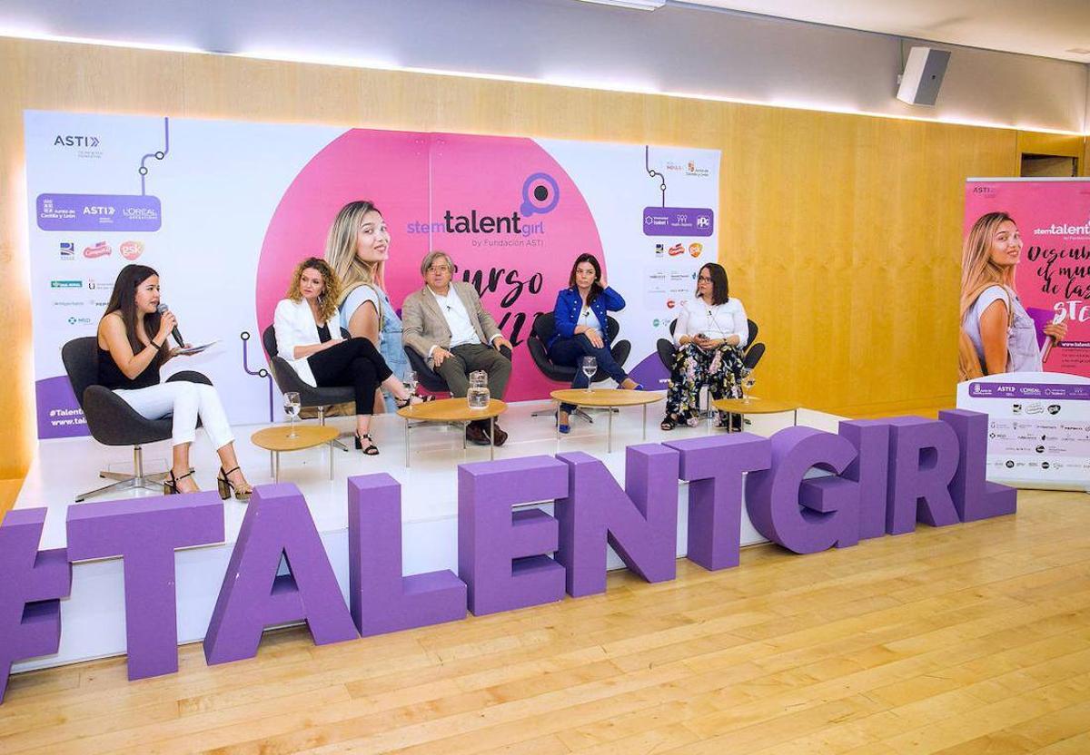 Una edición anteior del proyecto STEM Talent Girl en Burgos.