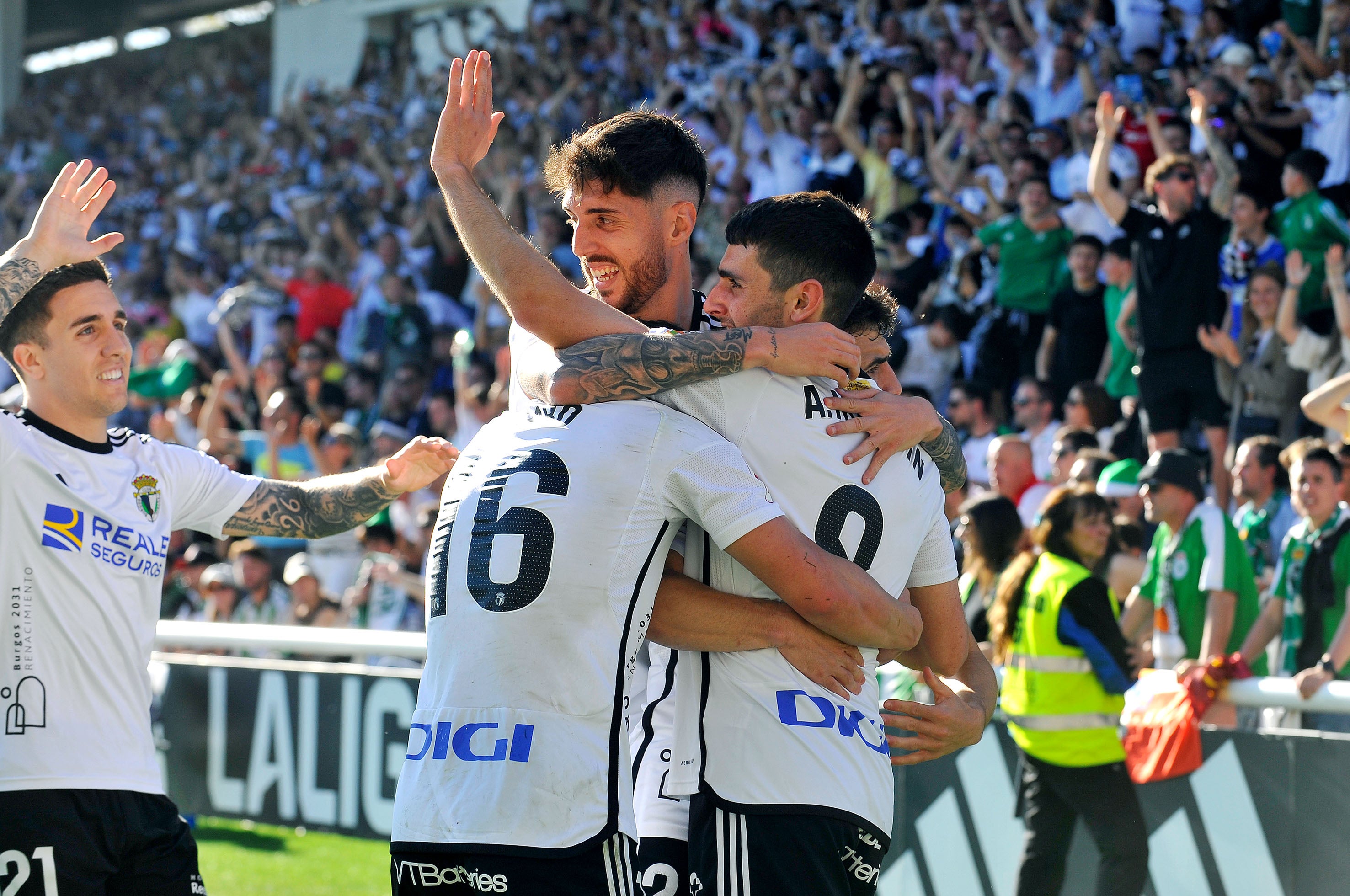 La victoria del Burgos CF, en imágenes