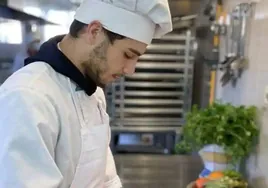 Andrés Esgueva, el joven chef de Aranda de Duero.