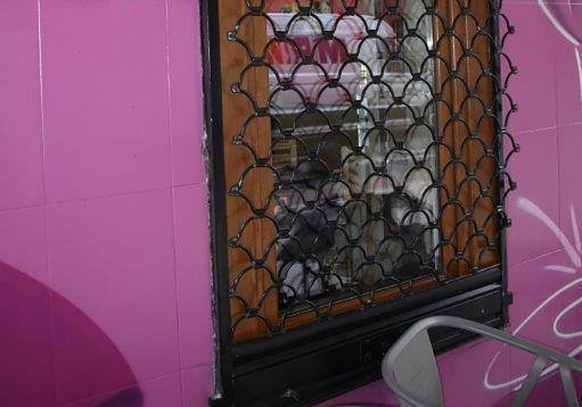 Bar en el que presuntamente trataron de robar en Miranda de Ebro.