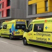 Un herido tras la colisión entre una moto y un coche en Burgos