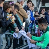 Gran ambiente en El Plantío para preparar el derbi