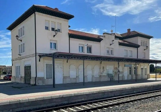 Estación de tren de Aranda de Duero-Montecillo.