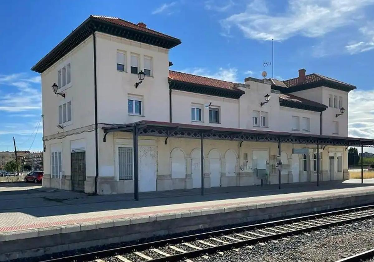 Estación de tren de Aranda de Duero-Montecillo.