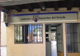 Administración de lotería número 4 de Aranda de Duero.