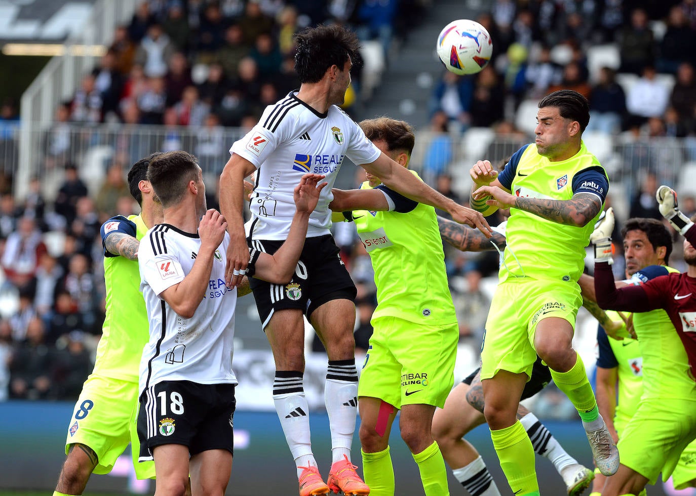 Las imágenes del Burgos CF - SD Amorebieta