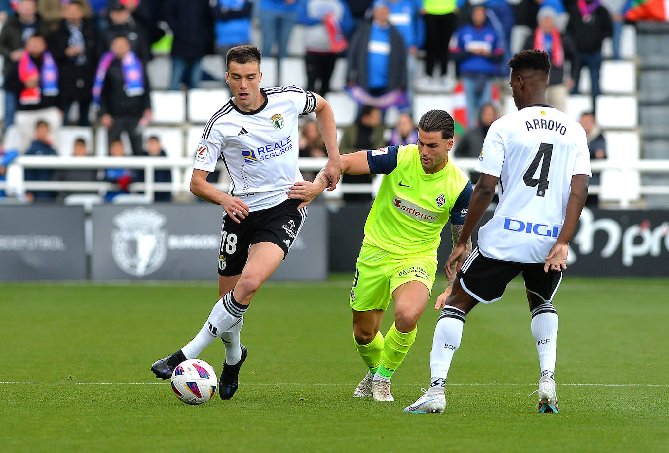 Las imágenes del Burgos CF - SD Amorebieta