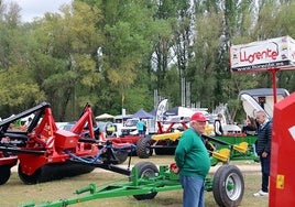 Exposición de la Feria de Lerma en la edición de 2023.