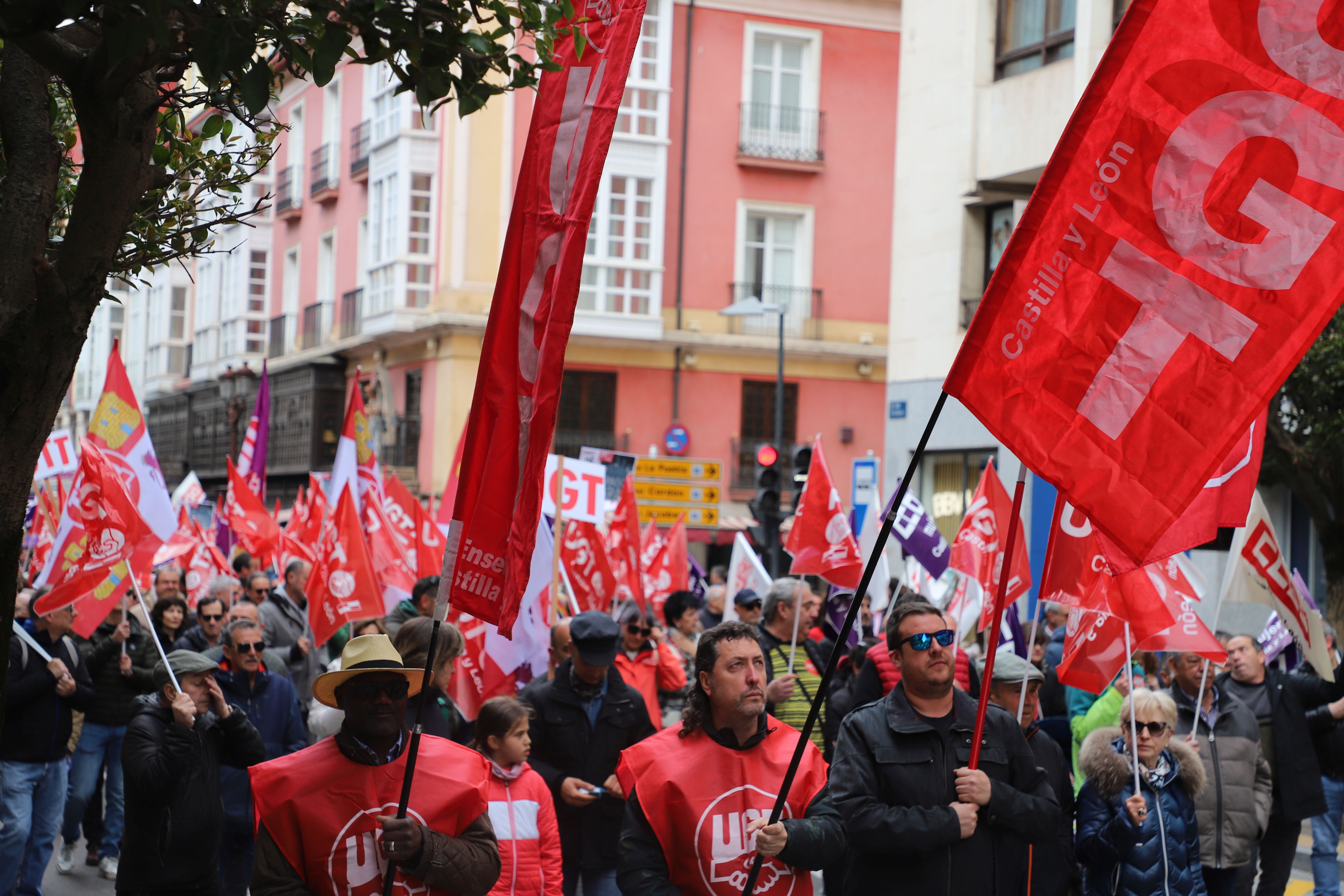 Las imágenes de la manifestación este Primero de Mayo