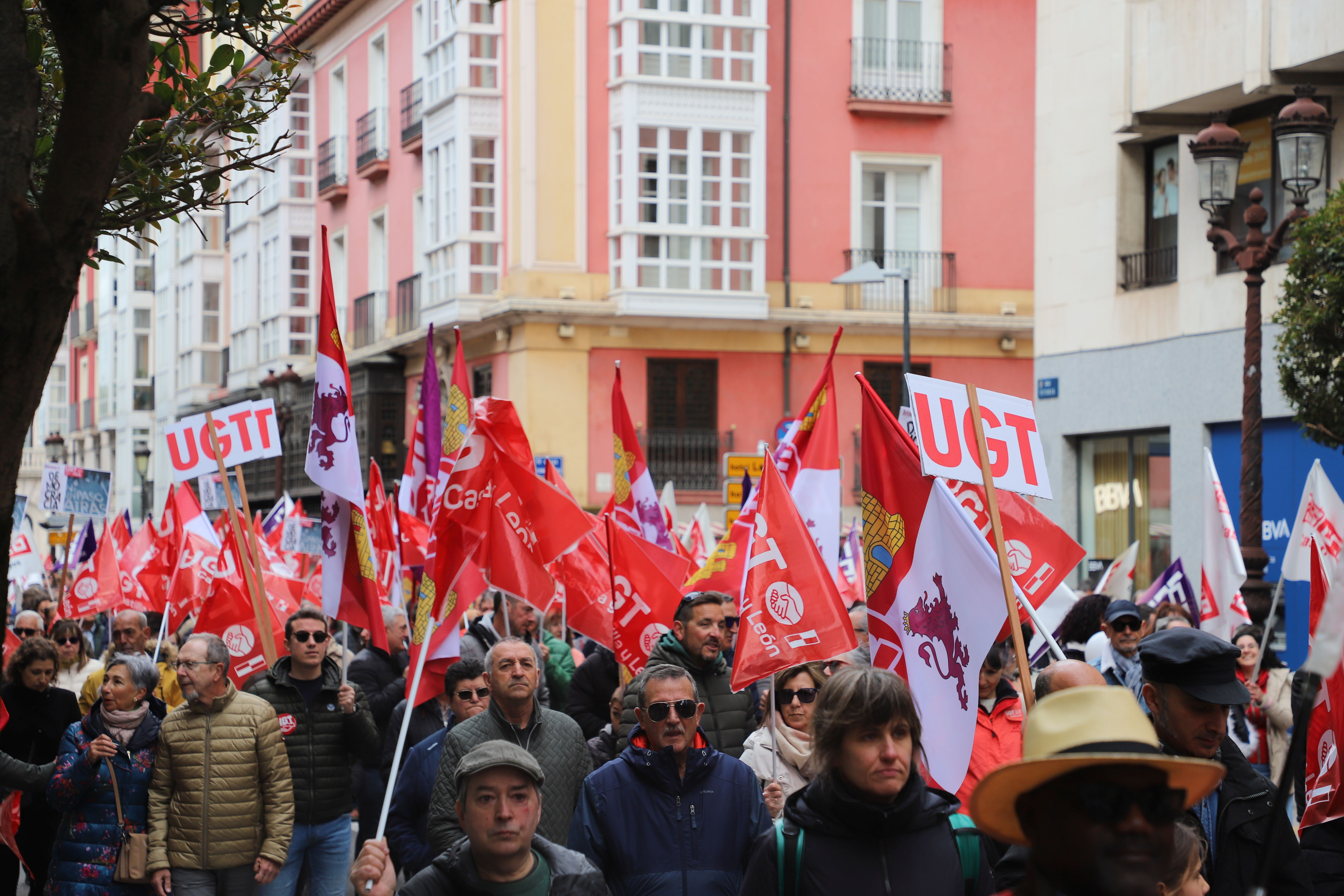 Las imágenes de la manifestación este Primero de Mayo