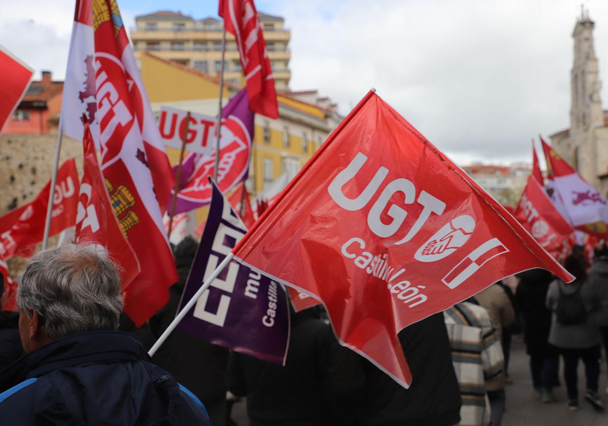 Las imágenes de la manifestación este Primero de Mayo