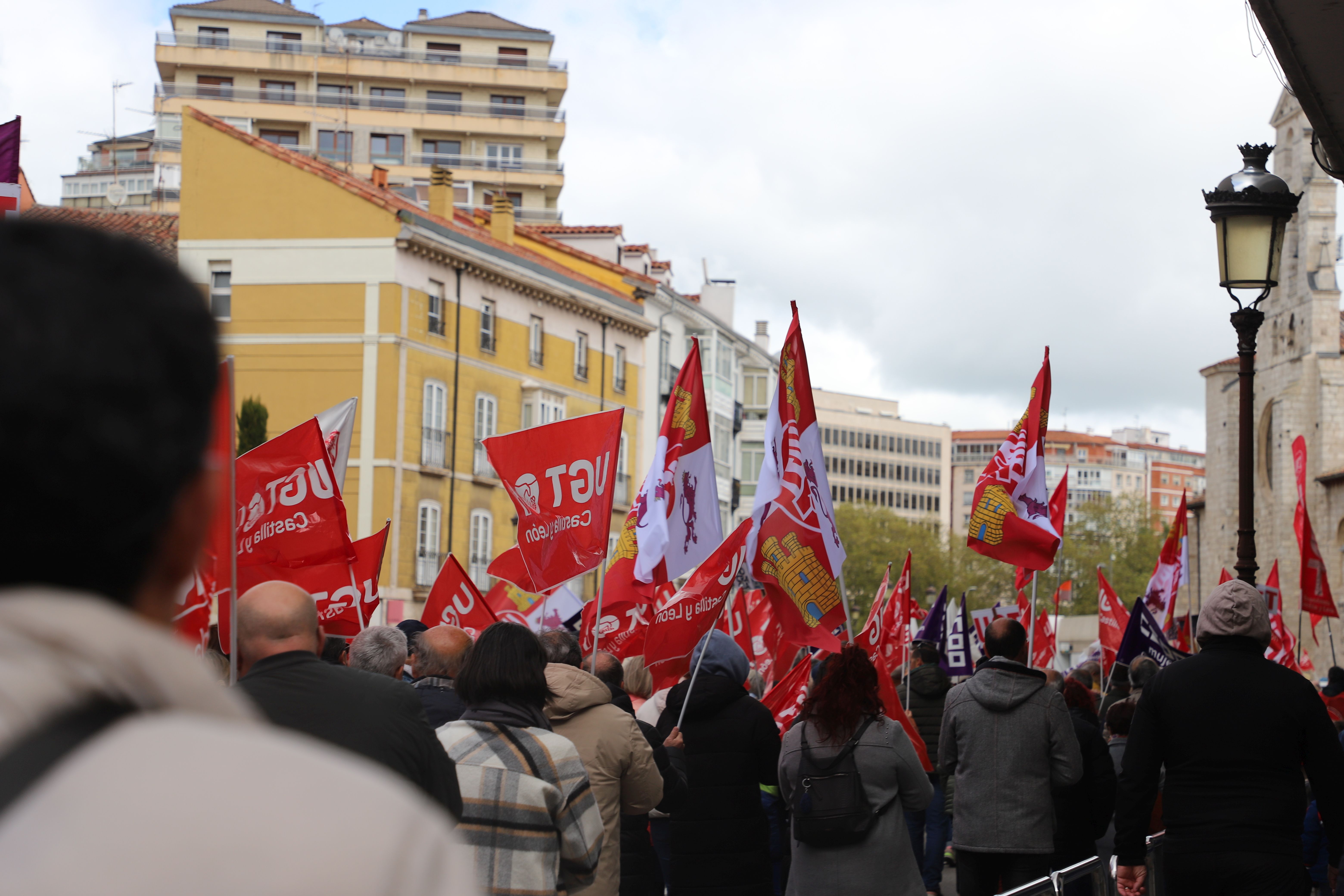 Las imágenes de la manifestación este Primero de Mayo