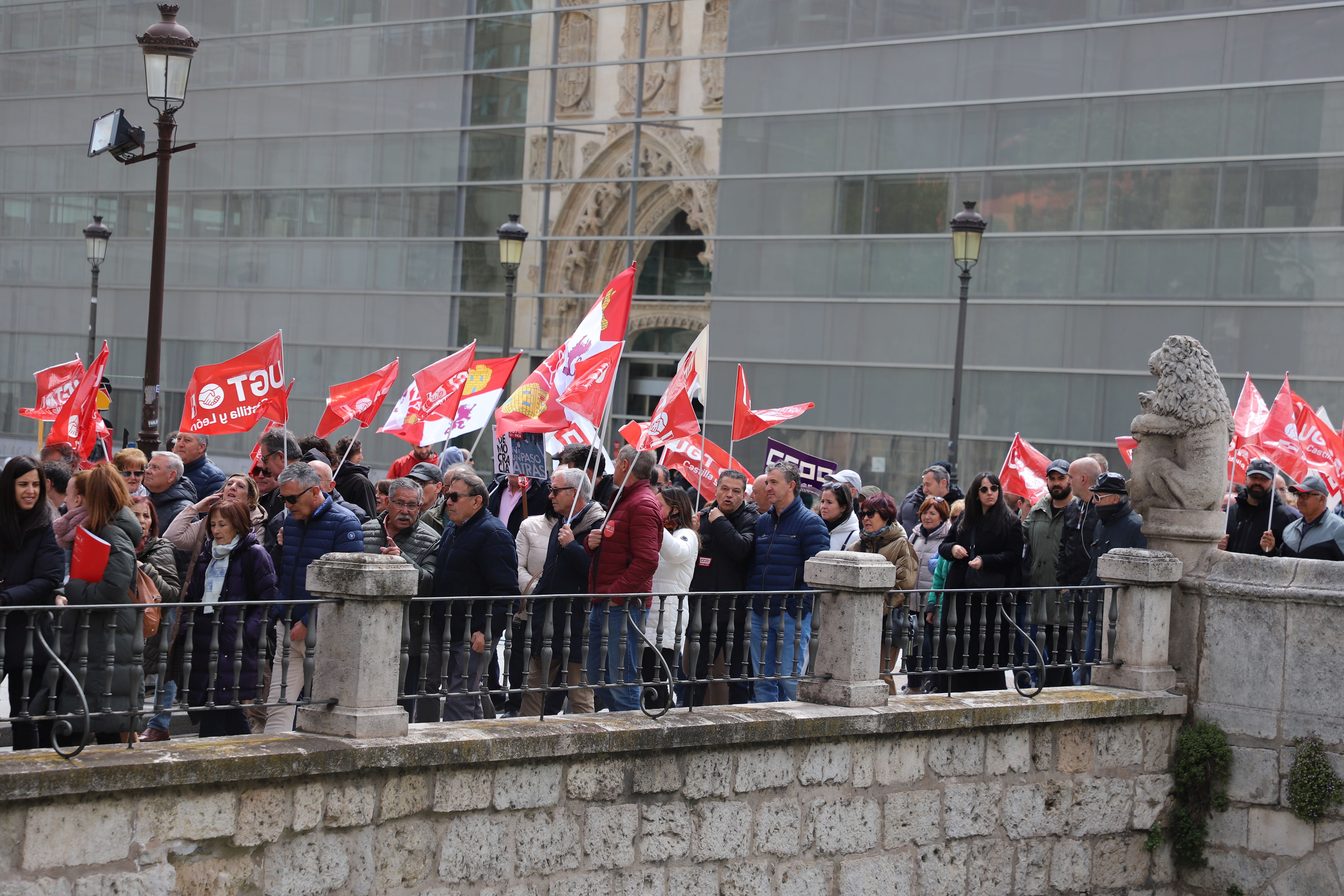 Las imágenes de la manifestación este Primero de Mayo