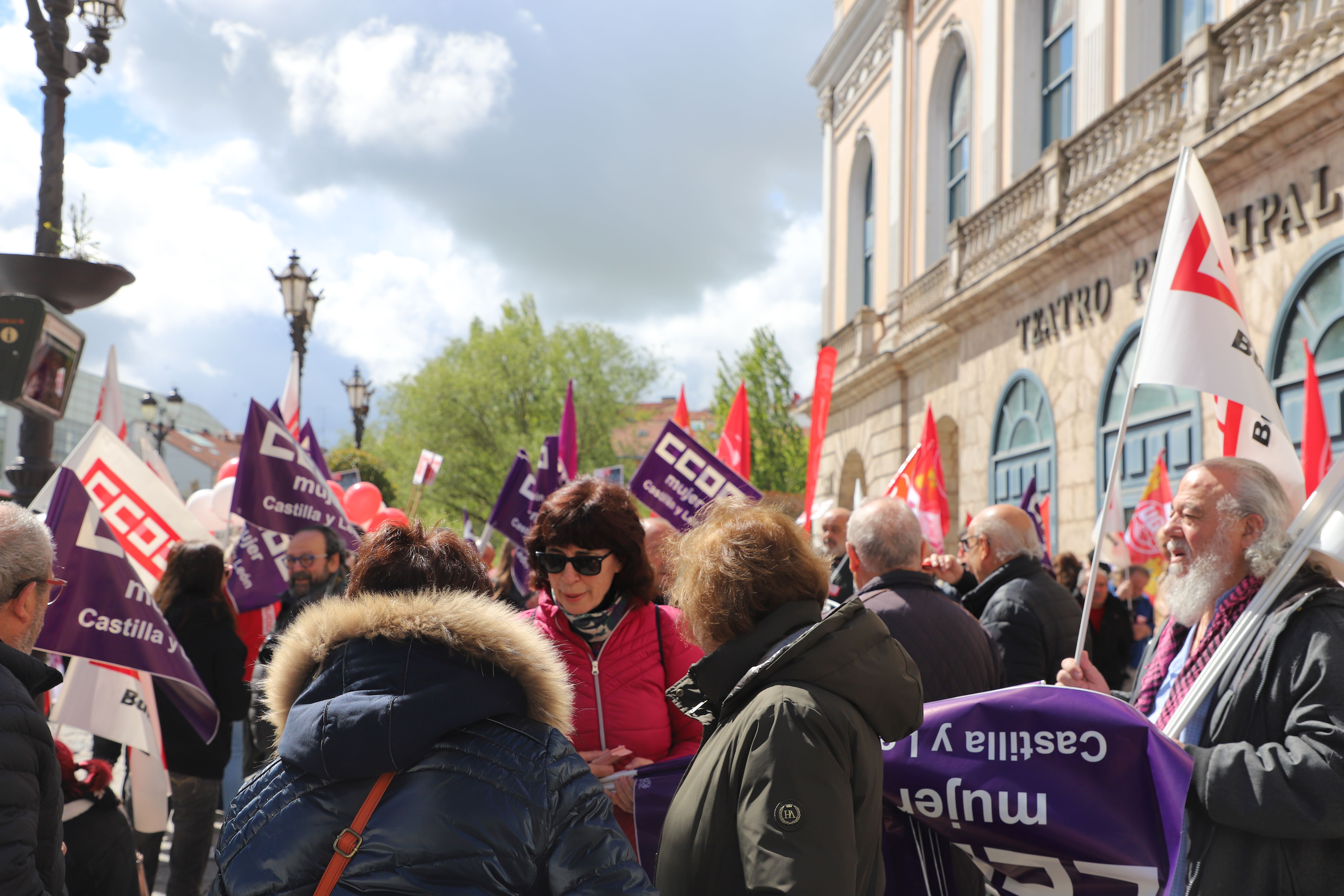 Las imágenes de la manifestación este Primero de Mayo