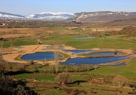 Lagunas de Antuzanos, en Gayangos, Merindad de Montija.