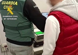 Imagen de uno de los jóvenes detenidos en Burgos.