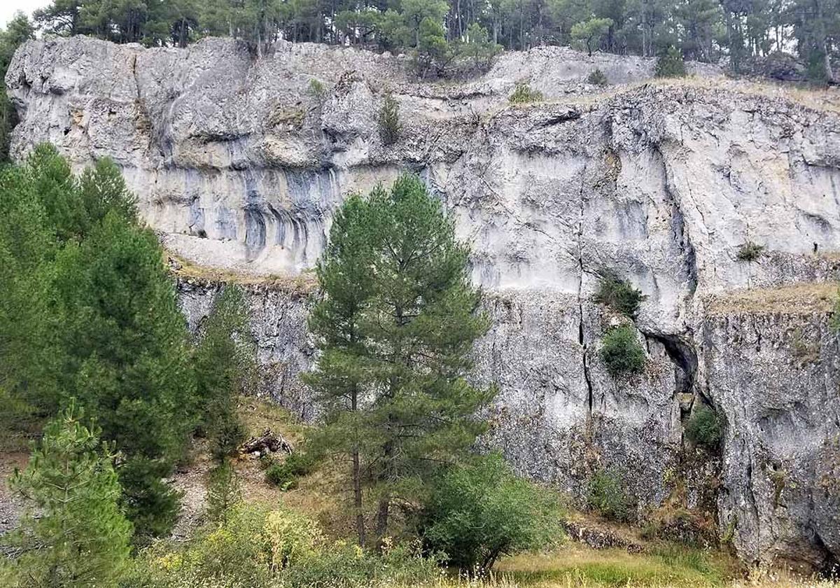 Vista del Cañón del río Lobos.