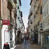 Imagen de archivo de la calle San Lorenzo, donde ocurrieron los hechos.