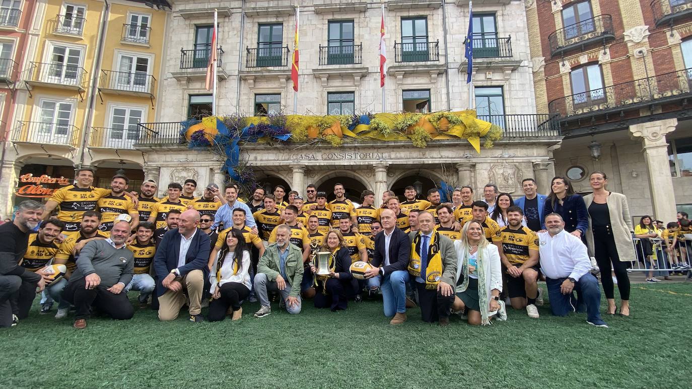 La celebración de la Copa del Rey del Aparejadores en Burgos, en imágenes