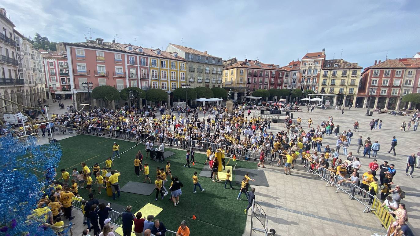 La celebración de la Copa del Rey del Aparejadores en Burgos, en imágenes